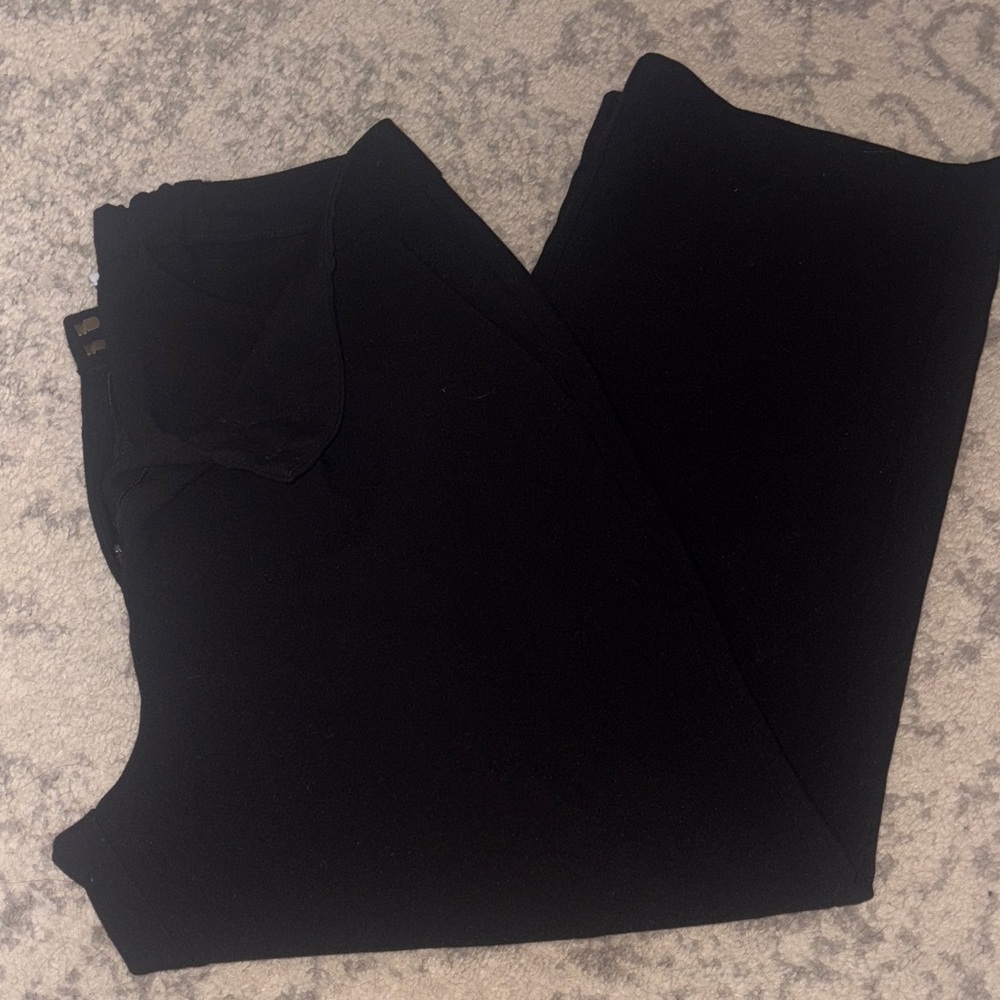 Old navy Classic Black Knit Taylor wide leg Pants